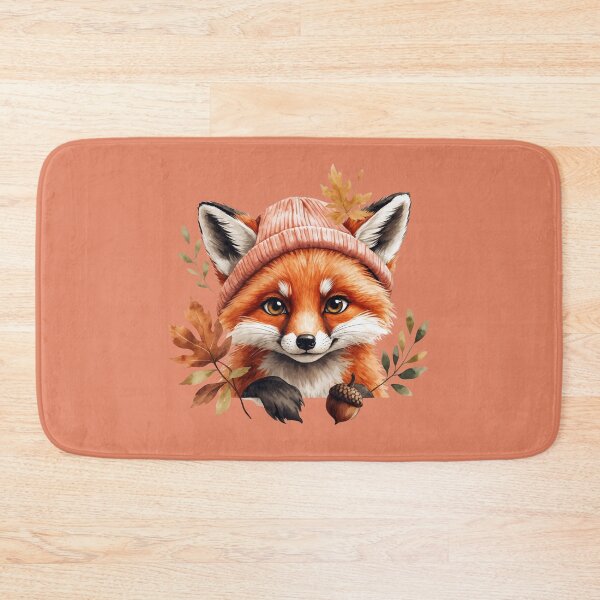 Item preview, Cozy Autumn Fox Portrait designed and sold by 0606PM.