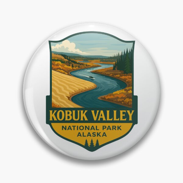 Item preview, Kobuk Valley National Park Retro Sticker designed and sold by Ismeal Von.