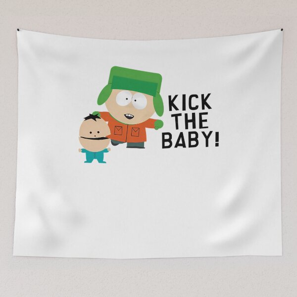 Artikelvorschau, SOUTH PARK KYLE KICK THE BABY entworfen und verkauft von lfmksbdqgc69.
