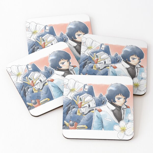 Item preview, Kamille and Zeta Gundam Watercolor designed and sold by Kittleskittle.