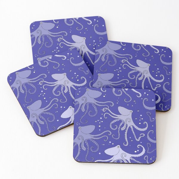 Item preview, happy octopus violet designed and sold by kobyakov.