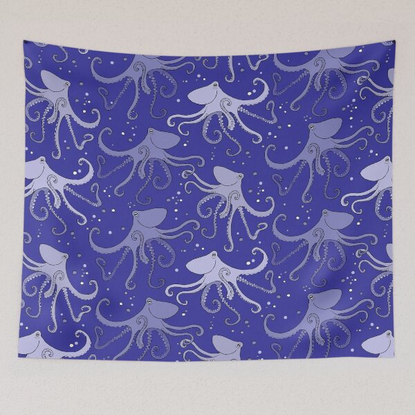 Item preview, happy octopus violet designed and sold by kobyakov.