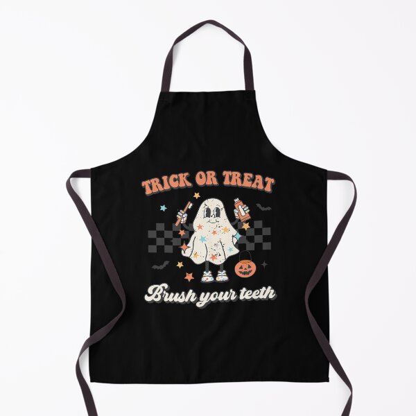 Item preview, Trick Or Treat Brush Your Teeth Retro Halloween Cute Dentist 		 designed and sold by rgbkpgrzni51.