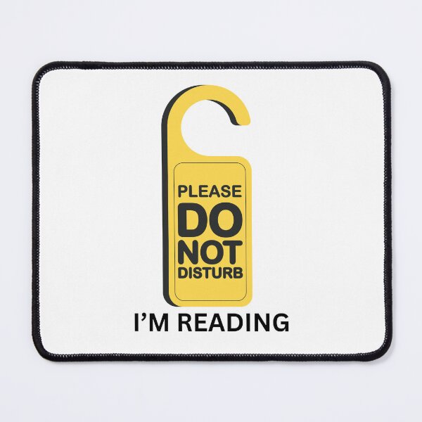 Item preview, Do Not Disturb, I'm Reading designed and sold by EmBig.