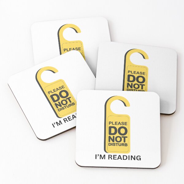 Item preview, Do Not Disturb, I'm Reading designed and sold by EmBig.