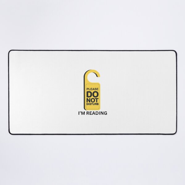Item preview, Do Not Disturb, I'm Reading designed and sold by EmBig.