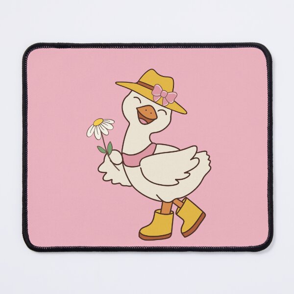 Item preview, Cute Goose with Daisy – Wholesome Cottagecore Animal Illustration designed and sold by Vistosa Designs.