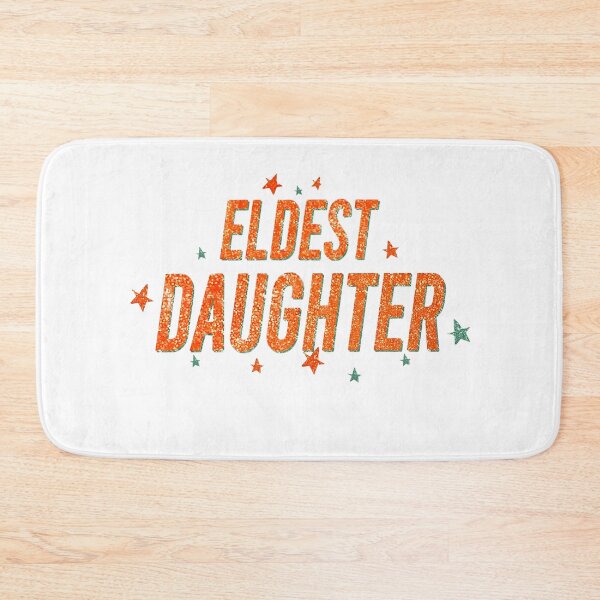 Item preview, Eldest Daughter Funny Retro Glitter Design designed and sold by margamPagenberg.