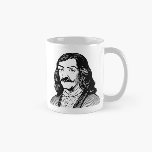 Item preview, René Descartes Portrait – French Philosopher & Mathematician Sketch designed and sold by Artistic Designs ⭐⭐⭐⭐⭐.