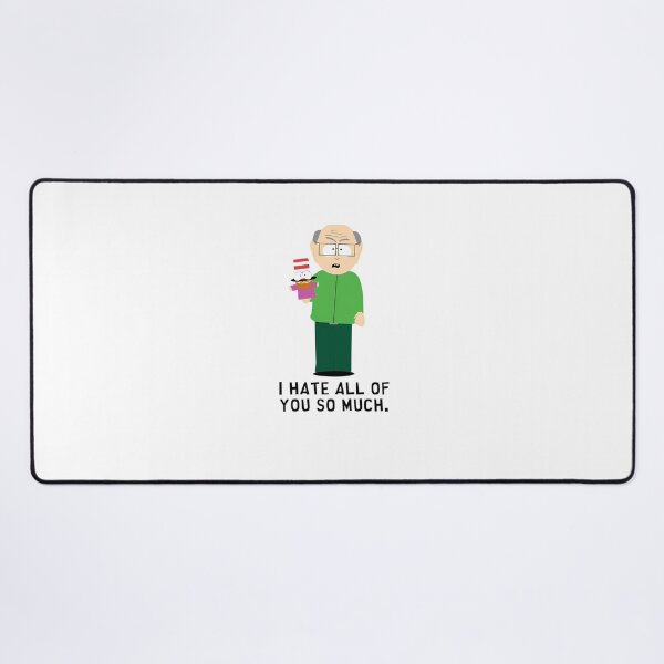Item preview, SOUTH PARK MR. GARRISON I HATE ALL OF YOU ADULT designed and sold by lfmksbdqgc69.