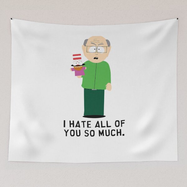 Item preview, SOUTH PARK MR. GARRISON I HATE ALL OF YOU ADULT  	 designed and sold by lfmksbdqgc69.