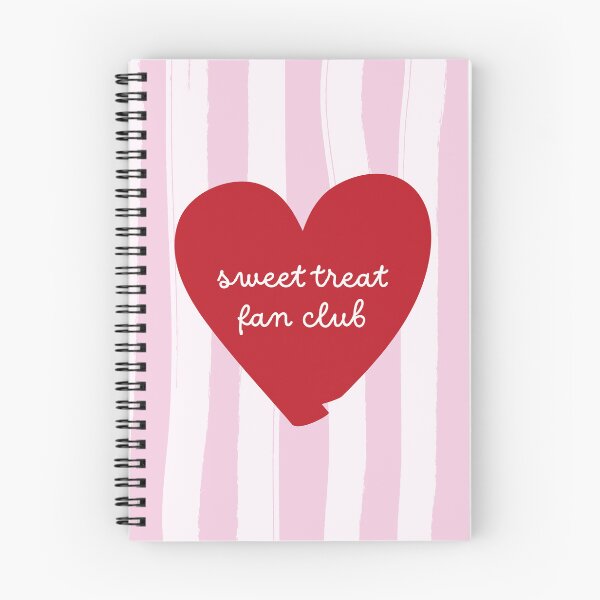 Item preview, Sweet Treat Fan Club - Pink & Red Striped Art designed and sold by KittyStrand.