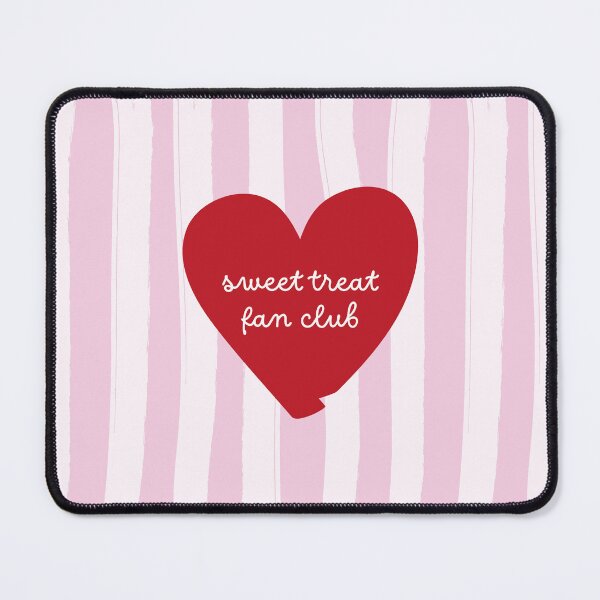 Item preview, Sweet Treat Fan Club - Pink & Red Striped Art designed and sold by StudioKitti.