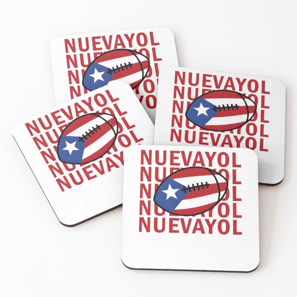 Item preview, NUEVAYOL Puerto Rican Football Design designed and sold by margamPagenberg.