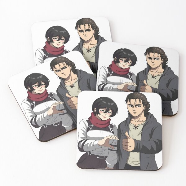 Item preview, Mikasa and Eren Xd designed and sold by Fiki Star.