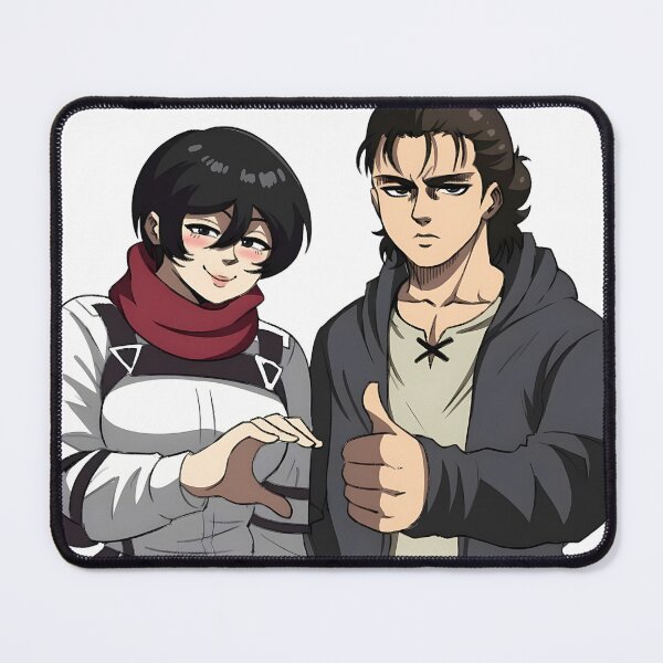 Item preview, Mikasa and Eren Xd designed and sold by Fiki Star.