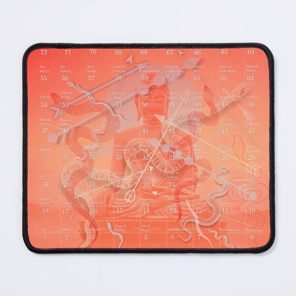 Item preview, Leela Transformational Game of Self Discovery with Red Buddah design designed and sold by Misasha.