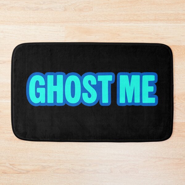 Item preview, Ghost Me, Blue Outlined Funny Quotes designed and sold by Memes N Lore .