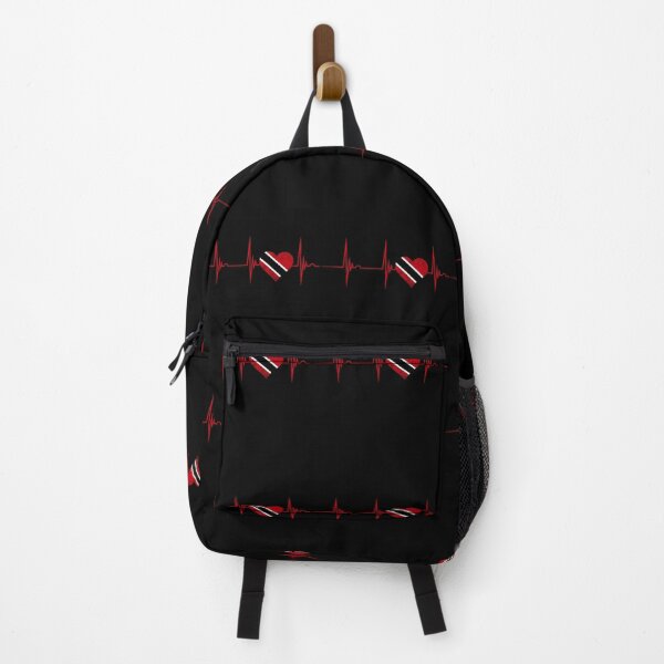 Item preview, Trinidad And Tobago Heartbeat EKG Pulse Trinidadian Flag designed and sold by rgbkpgrzni51.