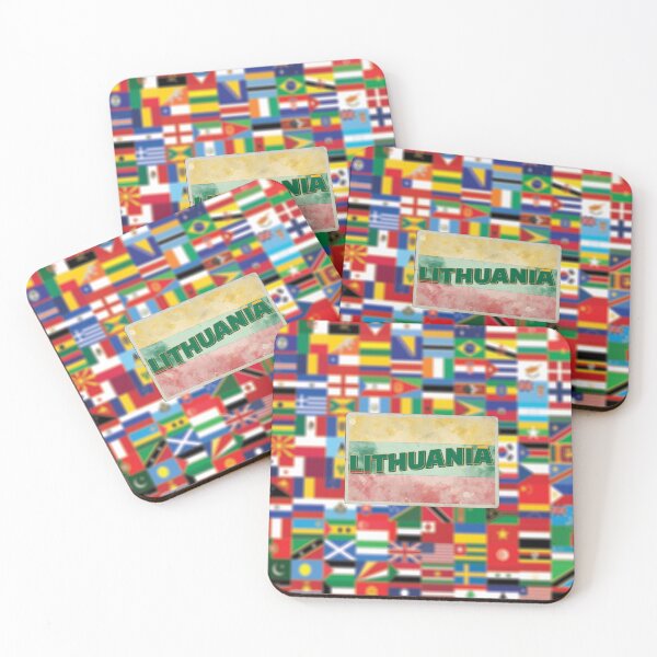 Item preview, Lithuania Vintage style retro souvenir designed and sold by DeveloperProp0.