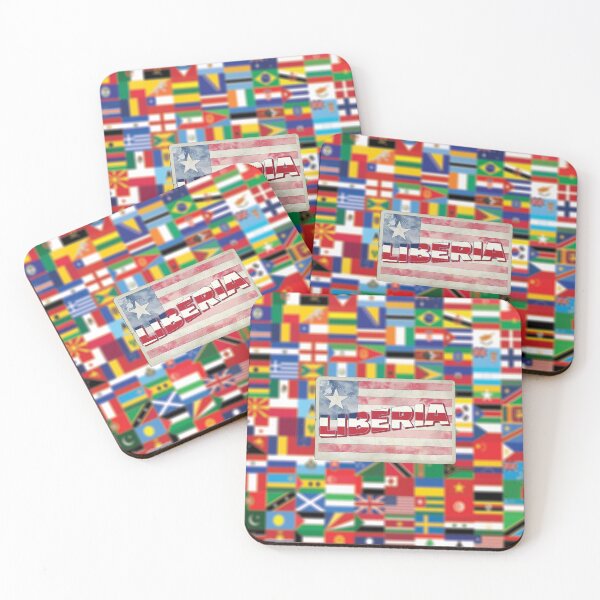 Item preview, Liberia Vintage style retro souvenir designed and sold by DeveloperProp0.