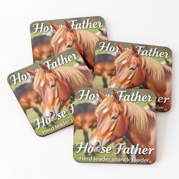 Item preview, Horse Father – Herd leader, snack feeder designed and sold by SSMC DREAM DESIGN.