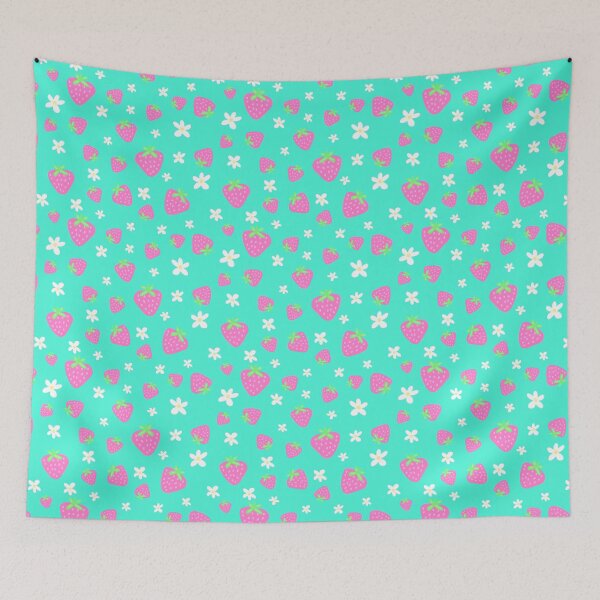Item preview, Strawberry Fields II designed and sold by CakeyDoesArt.