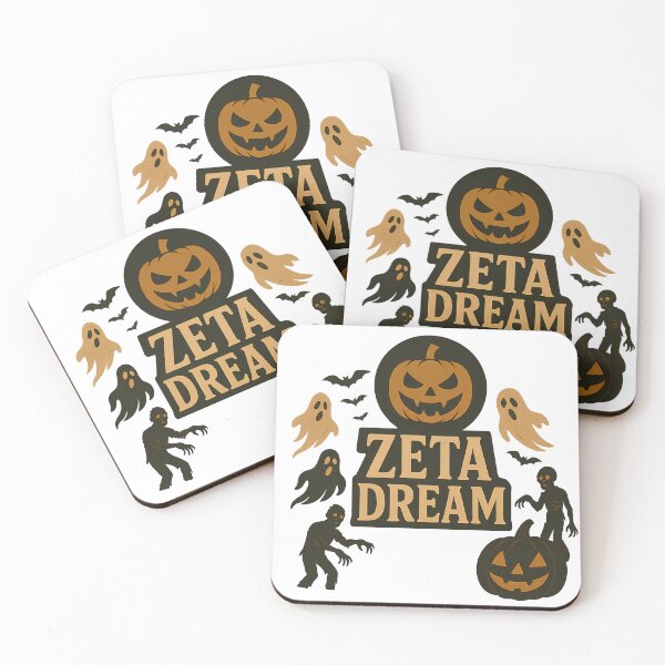 Item preview, Zeta Dream Halloween Pumpkins Ghosts Zombies designed and sold by ZetaDream.
