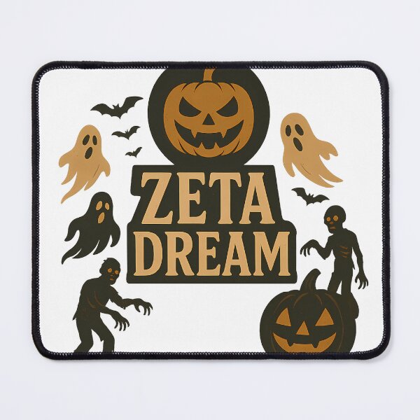 Item preview, Zeta Dream Halloween Pumpkins Ghosts Zombies designed and sold by ZetaDream.