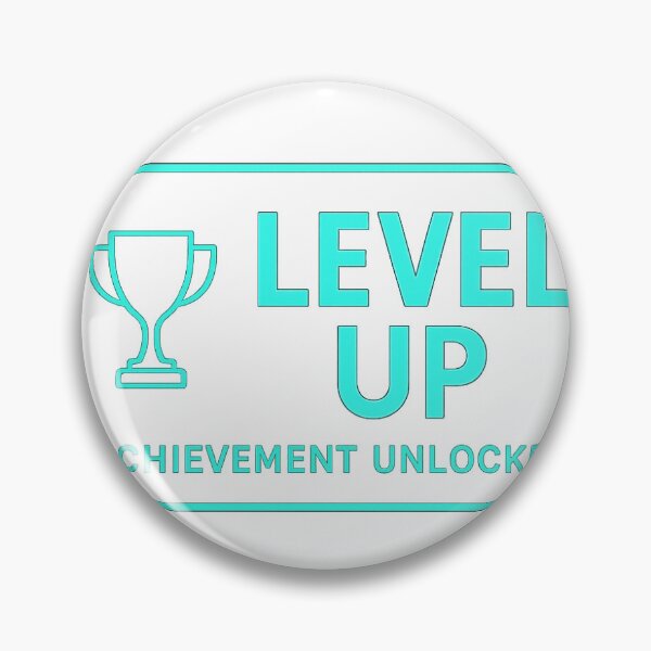 Item preview, LEVEL UP – ACHIEVEMENT UNLOCKED | Neon Gaming Pop-Up designed and sold by LevelUp-Studio.