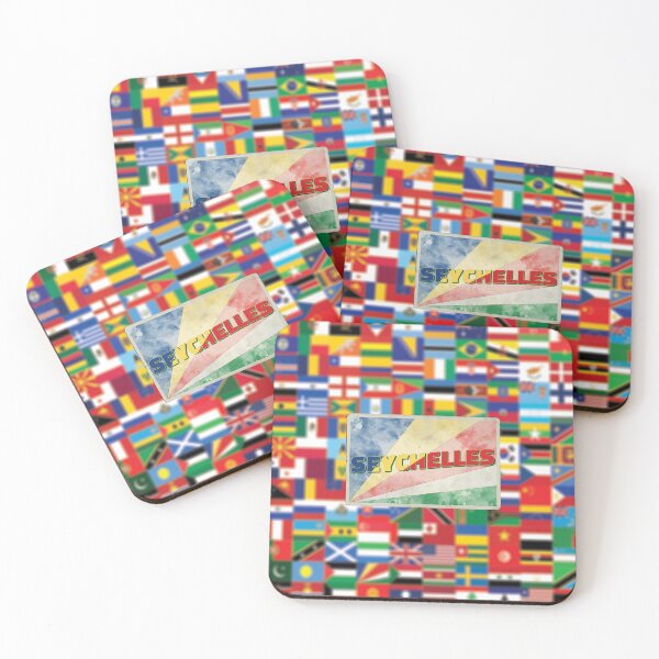 Item preview, Seychelles Vintage style retro souvenir designed and sold by DeveloperProp0.