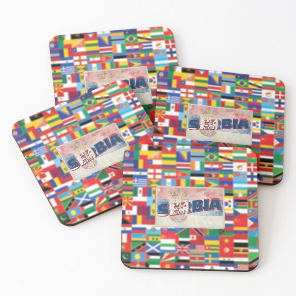 Item preview, Serbia Vintage style retro souvenir designed and sold by DeveloperProp0.