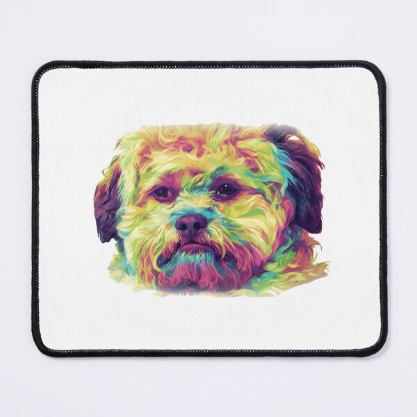 Item preview, The Human-Faced Dog: Pop Art Portrait designed and sold by CleverCulture.