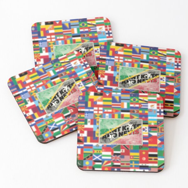 Item preview, Saint Kitts and Nevis Vintage style retro souvenir designed and sold by DeveloperProp0.