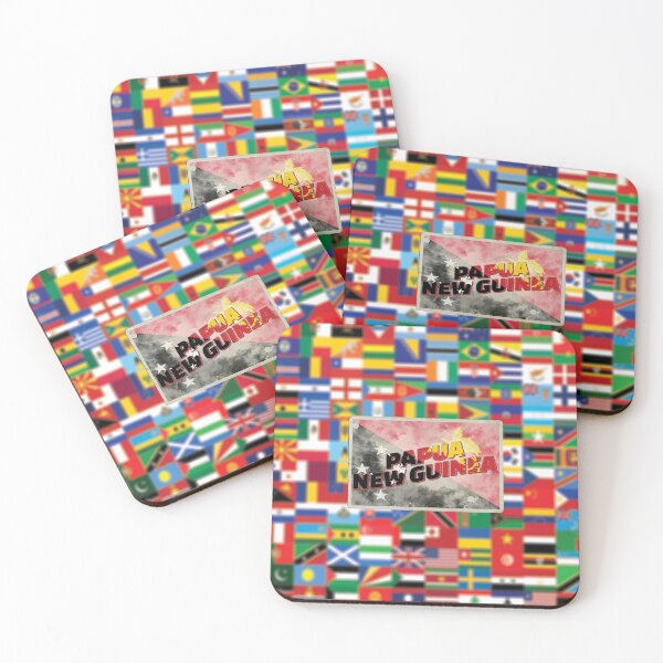 Item preview, Papua New Guinea Vintage style retro souvenir designed and sold by DeveloperProp0.