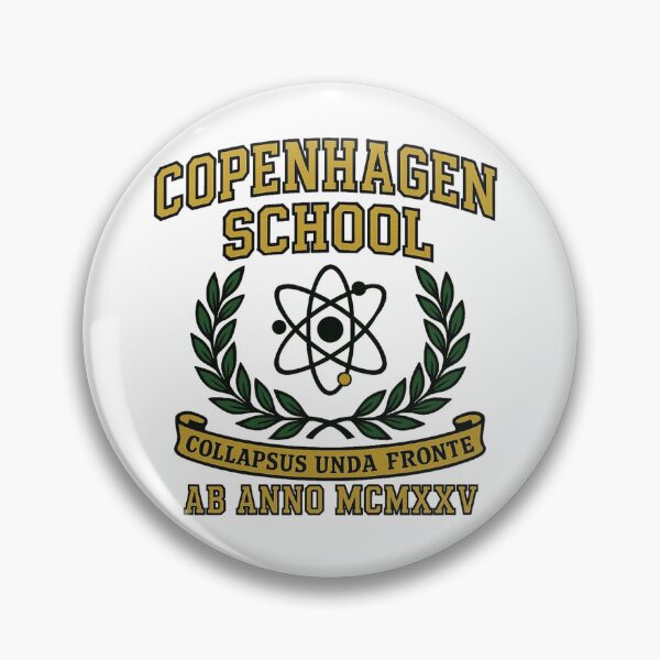 Item preview, Quantum Clique 1925 – Copenhagen School Latin Motto Shirt designed and sold by DigitKabluey.