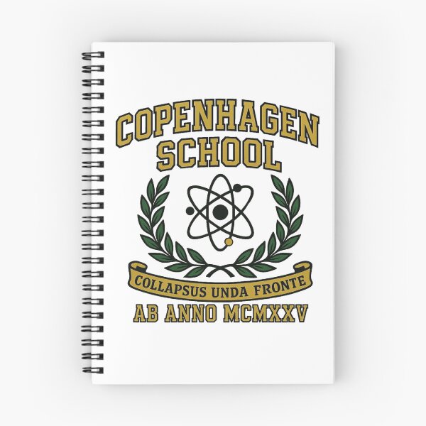 Item preview, Quantum Clique 1925 – Copenhagen School Latin Motto Shirt designed and sold by DigitKabluey.
