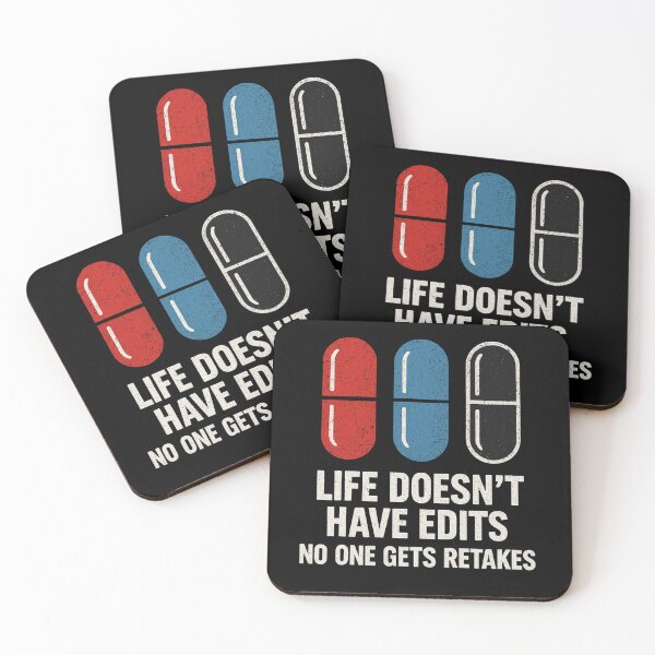 Item preview, Life Doesn't Have Edits Pills designed and sold by RootedArt7.