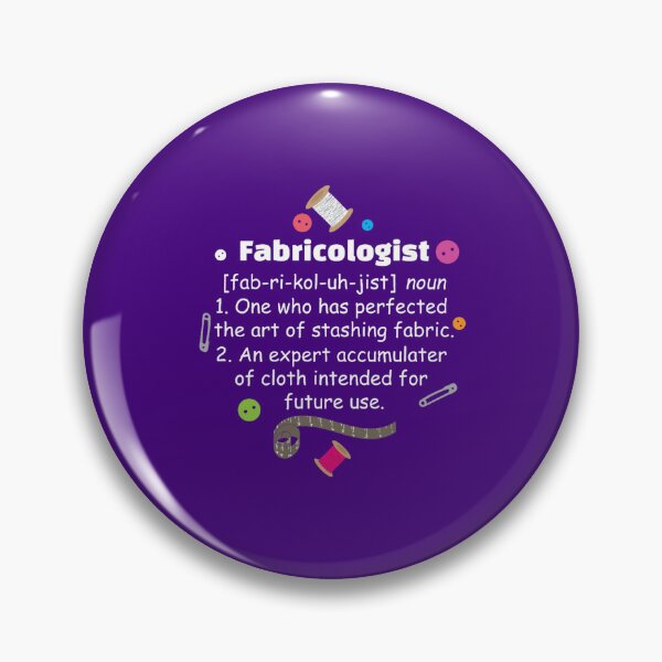 Item preview, Fabricologist Funny Quilter Seamstress Dressmaker Apparel and Gifts designed and sold by ClaudiaSantana.