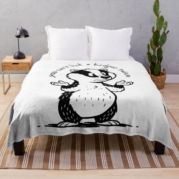 Item preview, You can't lick a badger twice designed and sold by goatboyjr.