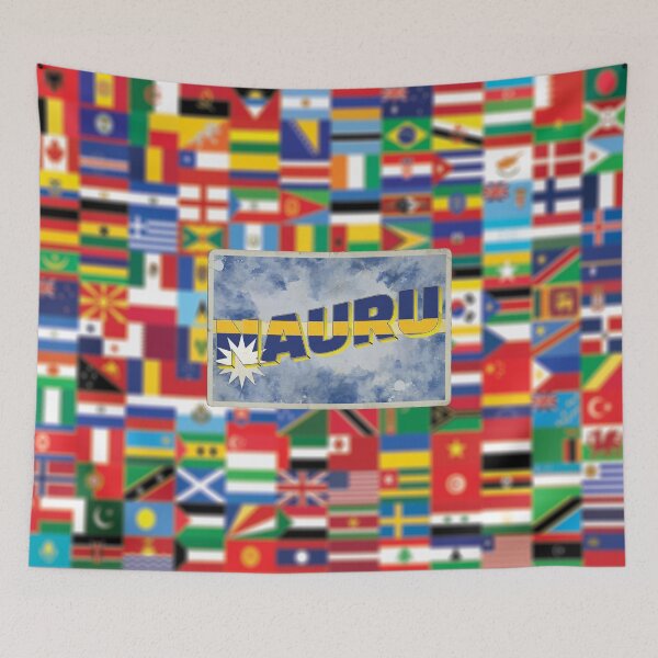 Item preview, Nauru Vintage style retro souvenir designed and sold by DeveloperProp0.
