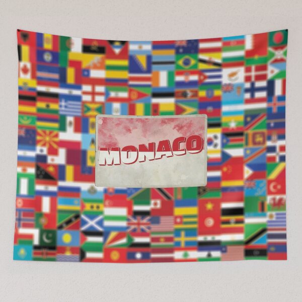 Item preview, Monaco Vintage style retro souvenir designed and sold by DeveloperProp0.