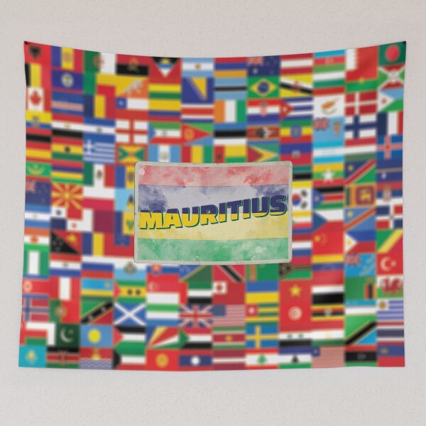 Item preview, Mauritius Vintage style retro souvenir designed and sold by DeveloperProp0.