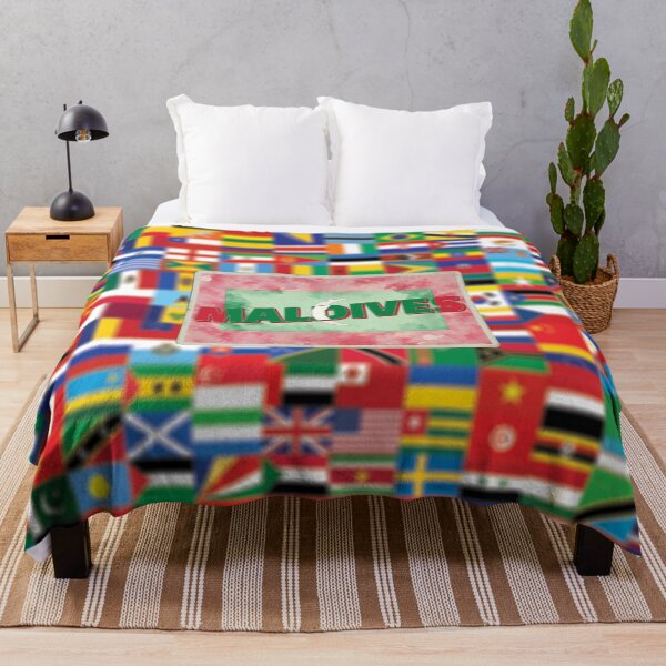 Item preview, Maldives Vintage style retro souvenir designed and sold by DeveloperProp0.