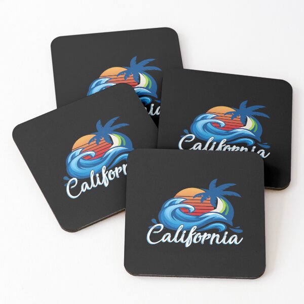 Item preview, Tropical Sunset Cali Beach Waves Surfing USA California 		 designed and sold by rgbkpgrzni51.