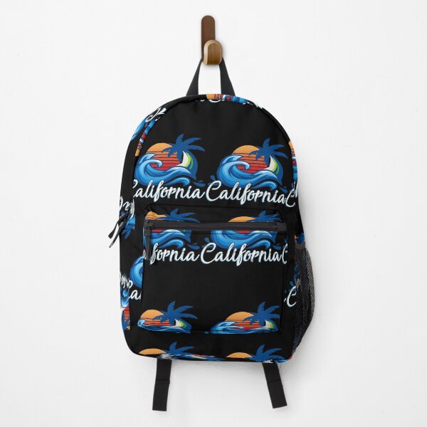 Item preview, Tropical Sunset Cali Beach Waves Surfing USA California designed and sold by rgbkpgrzni51.