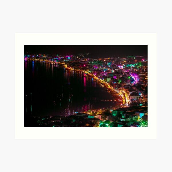 Marmaris Beach Art Print