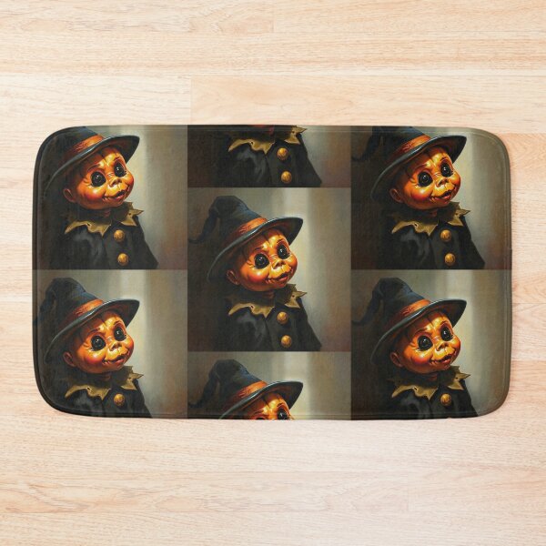 Item preview,  Halloween Cute creepy Pumpkin child character art illustration kawaii trick or treat designed and sold by Vintage Designs +.
