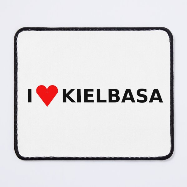 Item preview, I ❤️ Kielbasa – Funny Polish Sausage designed and sold by JOANNASKAH.