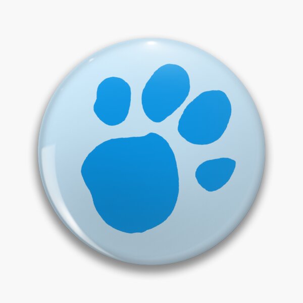 Item preview, Handy Dandy Clue! Blue Clue Pawprint designed and sold by YonderAndBeyond.